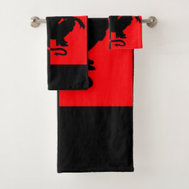 Conjunto De Toalhas Anjo ou demônio