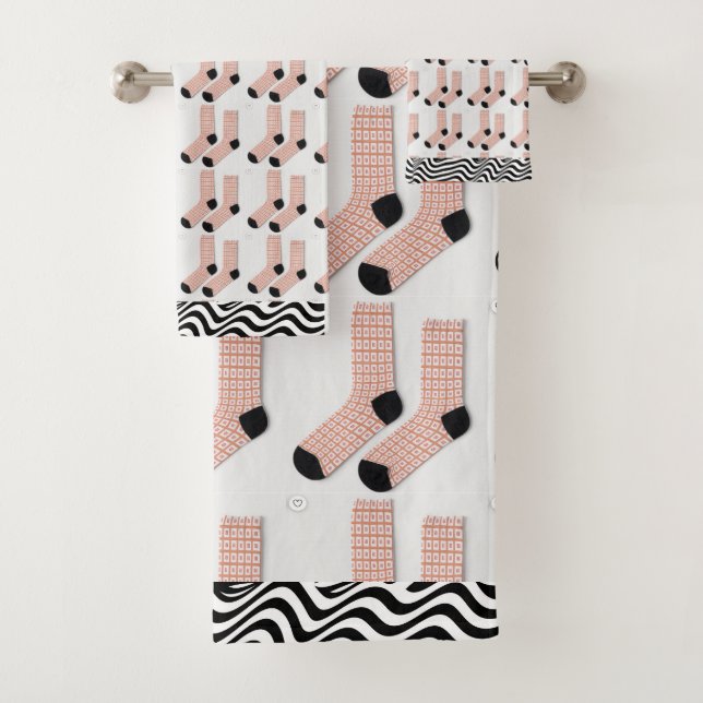 Conjunto De Toalhas Apenas Meias Cute Kids Bath Totoset (Insitu)