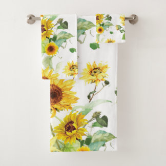 Conjunto De Toalhas Aquarela