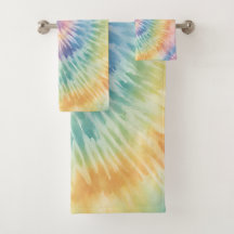 Aquarela Pastel Rainbow Tie Dye