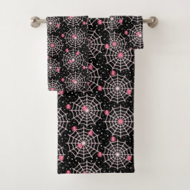 Conjunto De Toalhas Aranhas e Webs