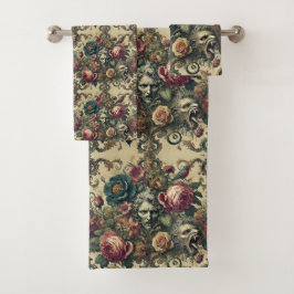 Conjunto De Toalhas Arcane Atelier - Vitoriano gótico