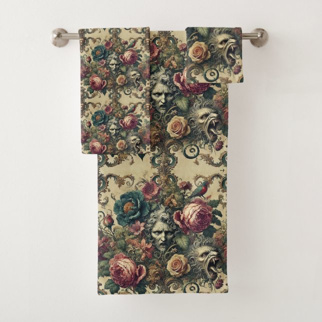 Conjunto De Toalhas Arcane Atelier - Vitoriano gótico (Insitu)