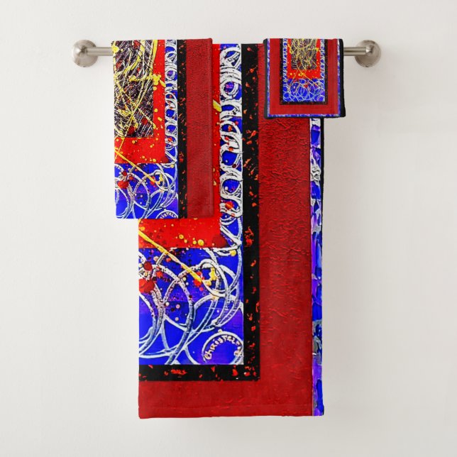 Conjunto De Toalhas ARCANE de Christèle Chabrette (Insitu)