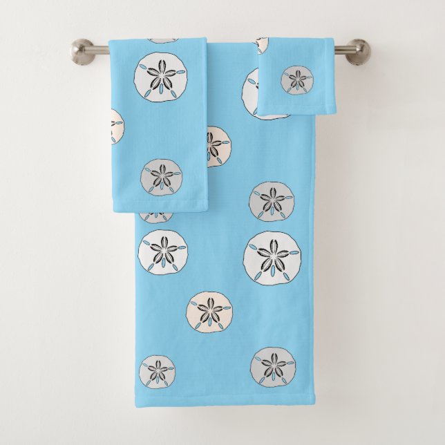 Conjunto De Toalhas Areia branca (Insitu)