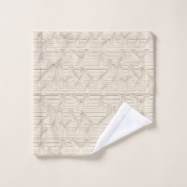 Conjunto De Toalhas Areias de Arte Óptica em Movimento