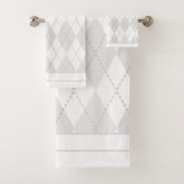 Conjunto De Toalhas Argila Branco