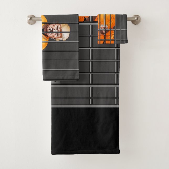 Conjunto De Toalhas Armadilha de Banheiro (Insitu)