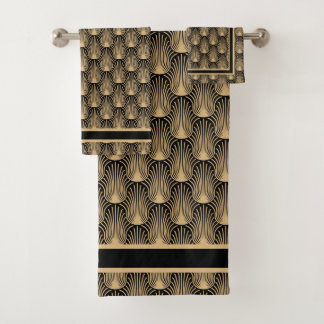 Conjunto De Toalhas Art Deco