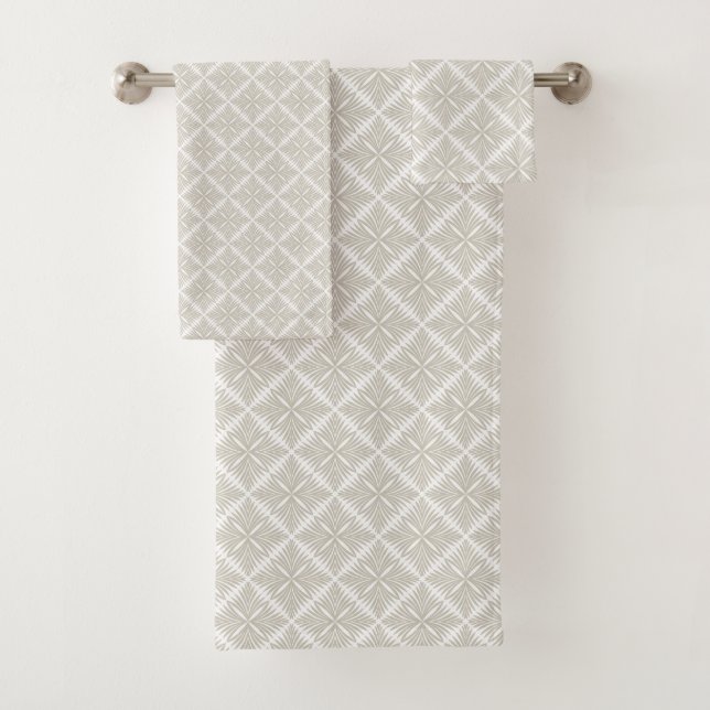Conjunto De Toalhas Art Deco (Insitu)