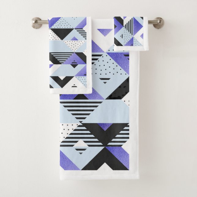 Conjunto De Toalhas Art Deco (Insitu)