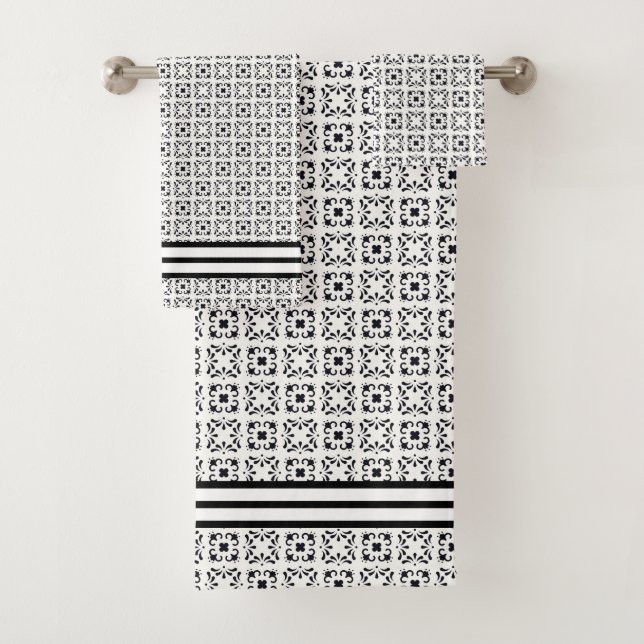 Conjunto De Toalhas Art Deco (Insitu)