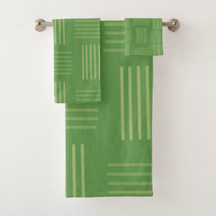 Conjunto De Toalhas Art Deco Weave