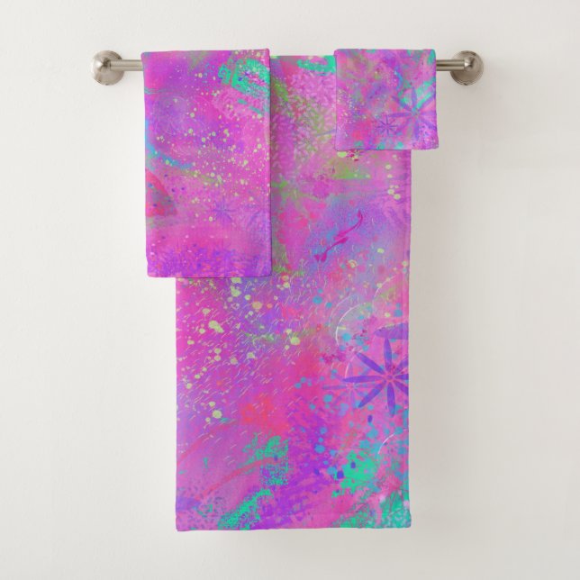 Conjunto De Toalhas Art Diário Love (Insitu)