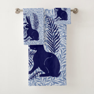 Conjunto De Toalhas Art Nouveau Par dos Coelhos De Morgan e Morris