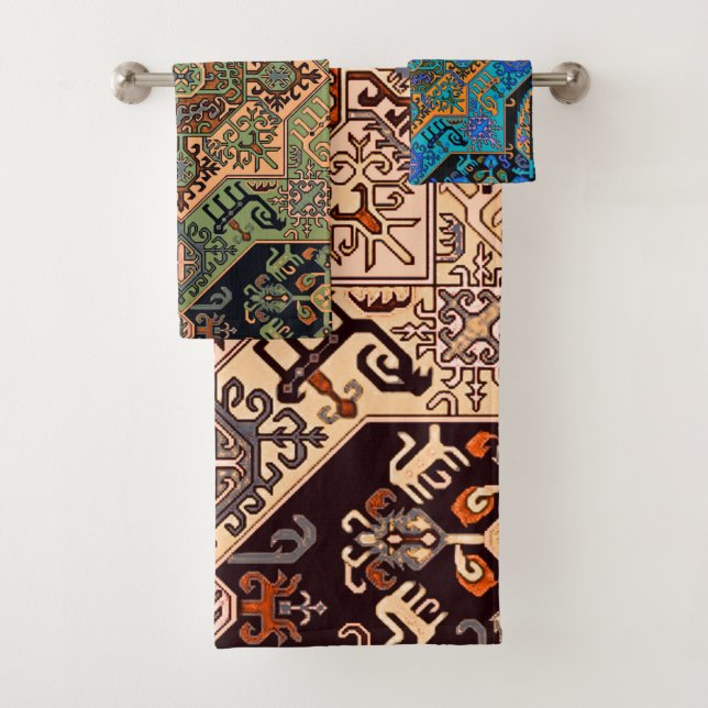 Conjunto De Toalhas Arte armênia antiga (Insitu)