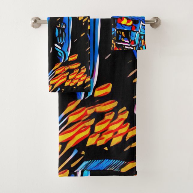 Conjunto De Toalhas Arte de Almoço do Espaço de Trabalho (Insitu)