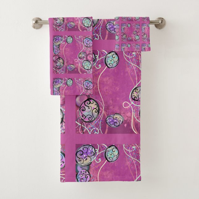 CONJUNTO DE TOALHAS ARTE DE PÁSCOA    (Insitu)