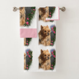 Conjunto De Toalhas Arte do Australian Terrier