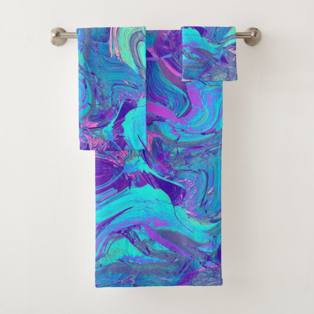 Conjunto De Toalhas arte em vidro asa de fada : (Insitu)