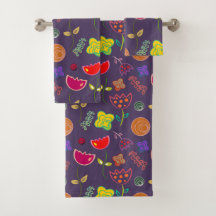 Arte floral brilhante floral roxa