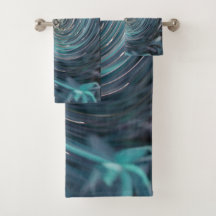 Arte Legal Abstrato Retro Preto e Azul Cósmico Red