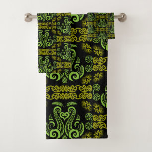 Conjunto De Toalhas Arte Nova Zelândia