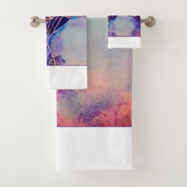 Conjunto De Toalhas Arte original moderna Bath Towel Set