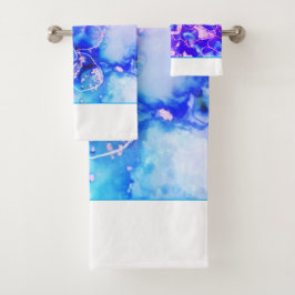 Conjunto De Toalhas Arte original moderna Bath Towel Set