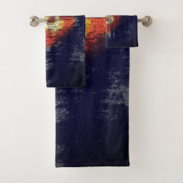 Conjunto De Toalhas Arte Resiliente do Bitcoin