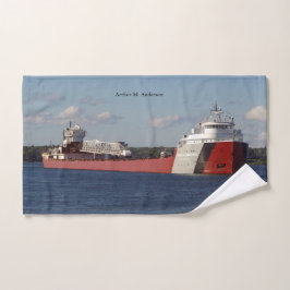 Conjunto de toalhas Arthur M. Anderson