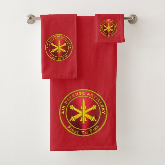 Conjunto De Toalhas Artilharia de Defesa Aérea  (Insitu)