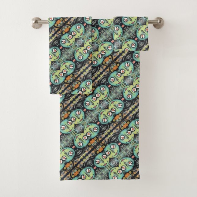 Conjunto De Toalhas ArtLady 10 Encantada e angustiada (Insitu)