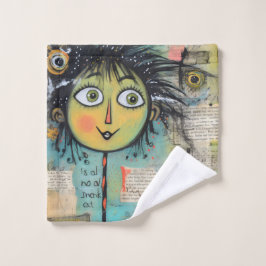 Conjunto De Toalhas ArtLady 17 Encantada e angustiada