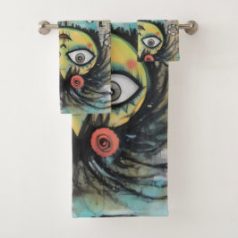 Conjunto De Toalhas ArtLady 4 Encantadora e angustiado