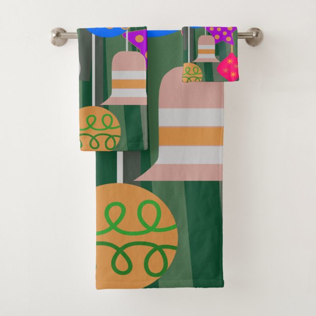 Conjunto De Toalhas Árvore de Natal (Insitu)