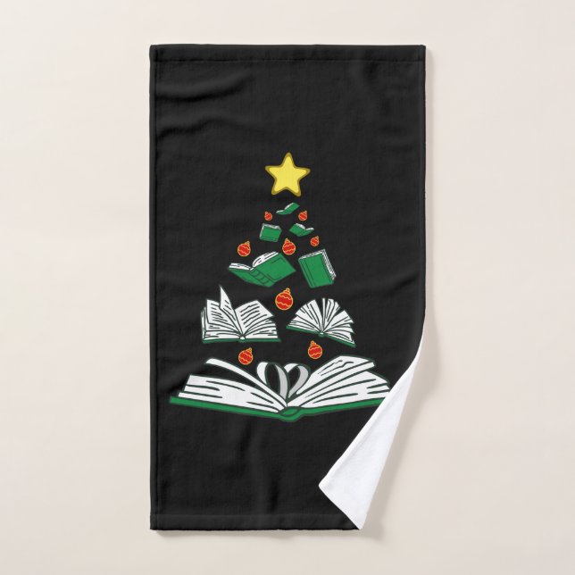 Conjunto De Toalhas Árvore de Natal de Bookie III (Toalha de mão)