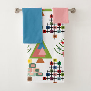 Conjunto De Toalhas Árvores Xmas MCM