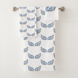 Conjunto De Toalhas As Asas do Pequeno Anjo