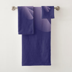 Conjunto De Toalhas Asas violetas