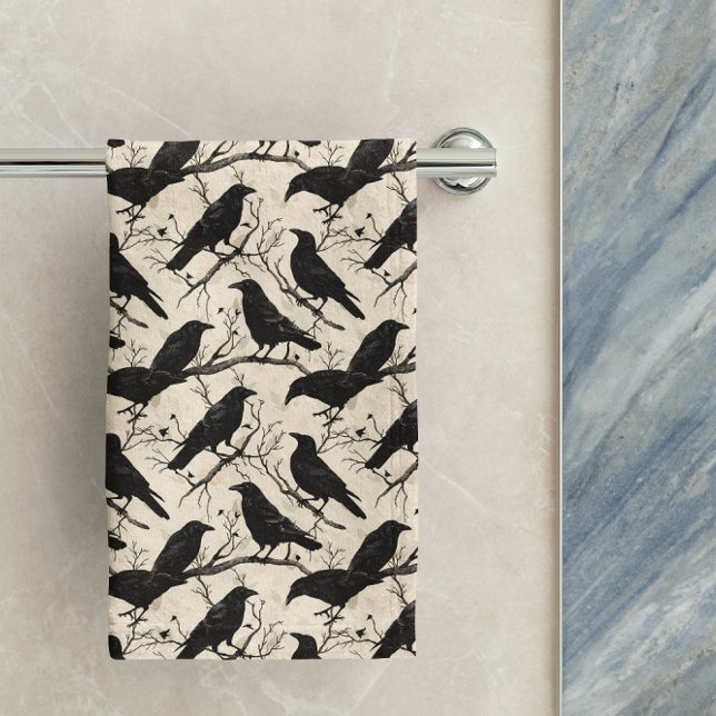 Conjunto De Toalhas Assassinato de corvos (Criador carregado)