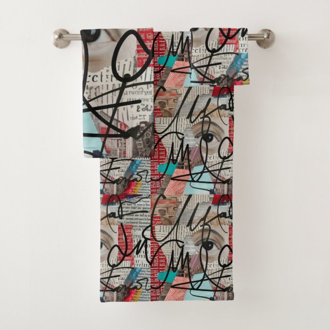 Conjunto De Toalhas Assinaturas (Insitu)