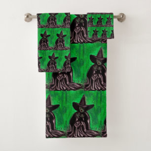 CONJUNTO DE TOALHAS ASSISTENTE DE MELHORIA DE OZ WITCH