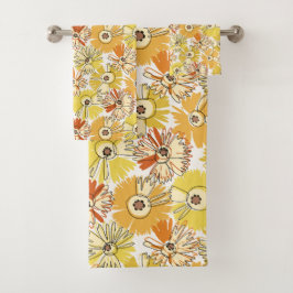 Conjunto De Toalhas Aster bloom