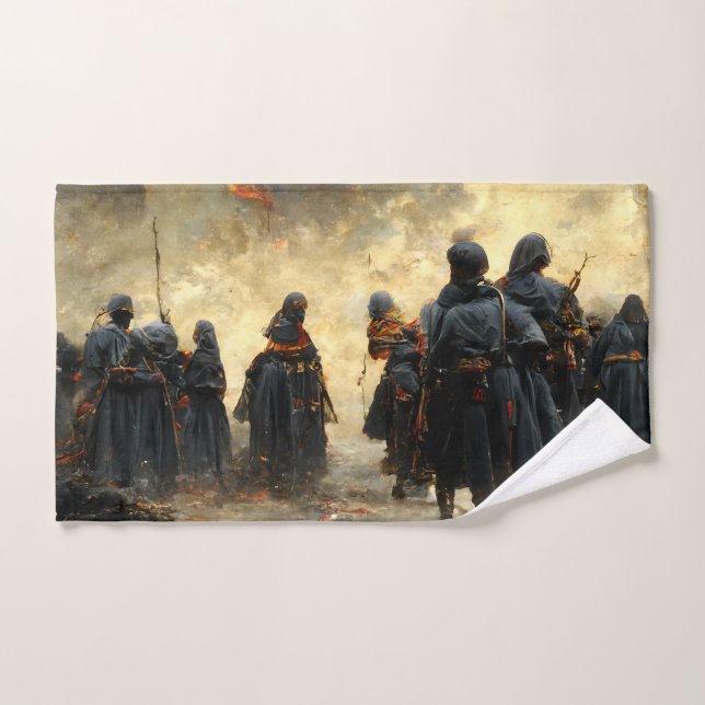 Conjunto De Toalhas Attack the place (Toalha de mão)