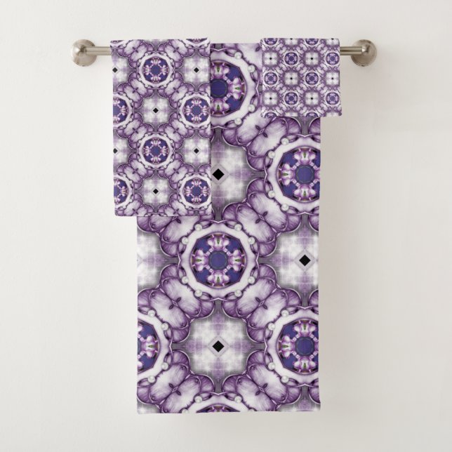 Conjunto De Toalhas Auréola de Lavanda (Insitu)
