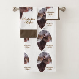 Conjunto De Toalhas Australan Kelpie Natal