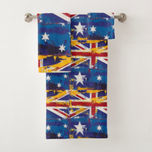 Conjunto De Toalhas Austrália Sedutora