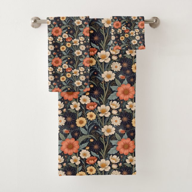 Conjunto De Toalhas Autumn Blooms (Insitu)