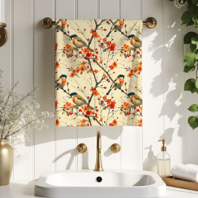 Conjunto De Toalhas Autumn Leaves Towel Cozy Gift for Their Retreat (Autumn Leaves Towel Cozy Gift for Their Retreat)